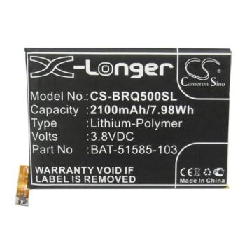 CAMERON SINO Li-Polymer akku (3,8V / 2100mAh, Blackberry BAT-51585-003 kompatibilis) FEKETE BlackBerry Q5 kép