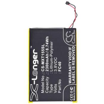 CAMERON SINO Li-Polymer akku (3,8V / 2300mAh, Motorola FC40 kompatibilis) FEKETE Motorola Moto G3 (XT1540) kép