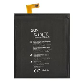 CAMERON SINO Li-Polymer akku (3,8V / 2500mAh, Sony Ericsson LIS1546ERPC kompatibilis) FEKETE Sony Xperia T3 (D5103), Sony Xperia C3 (D2533) kép