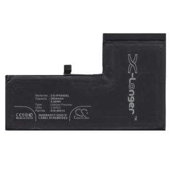 CAMERON SINO Li-Polymer akku (3,8V / 2600mAh, Apple 616-00514 kompatibilis) FEKETE Apple iPhone XS 5.8 kép