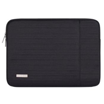 CANVASARTISAN TABLET / LAPTOP / NOTEBOOK táska (univerzális, 14&quot; készülékekhez, cseppálló, plüss belső) FEKETE Apple IPAD Pro 12.9 (2015), Apple IPAD Pro 12.9 (2017) kép