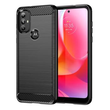 Carbon Case Flexible tok Motorola Moto G Power 2022 fekete kép