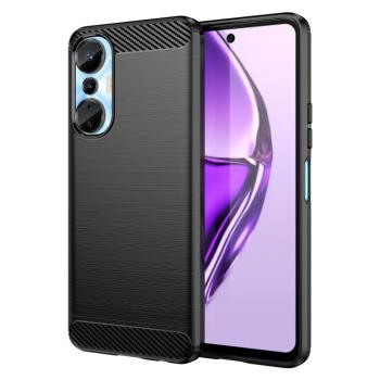 Carbon Case Infinix Hot 20S rugalmas szilikon carbon tok fekete kép