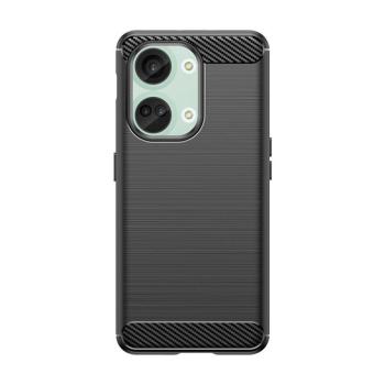Carbon Case szilikon tok OnePlus Ace 2V/OnePlus Nord 3 - fekete kép