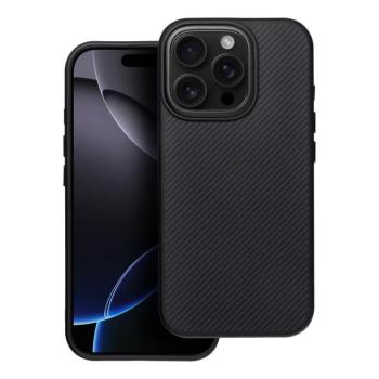 Carbon Elite Mag Cover MagSafe-kompatibilis tok iPhone 16e - fekete kép