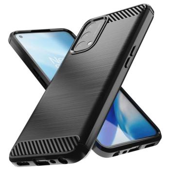 Carbon tok Flexible tok OnePlus Nord N200 5G fekete kép