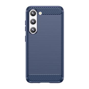 Carbon tok Samsung Galaxy S23+ rugalmas szilikon Carbon tok kék kép