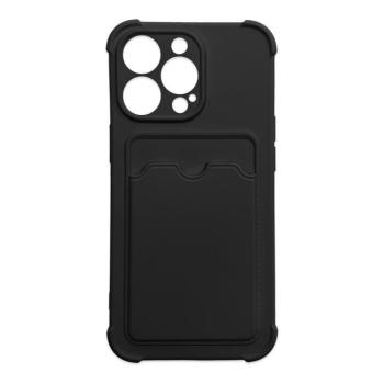 Card Armor tok iPhone 13 mini kártyatartóval, légzsákkal, és megerősített védelemmel fekete kép