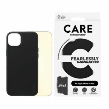 CARE by PanzerGlass Fearlessly Fashionable tok iPhone 15 Plus - fekete kép