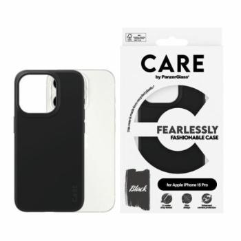 CARE by PanzerGlass Fearlessly Fashionable tok iPhone 15 Pro - fekete kép
