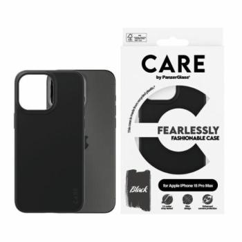 CARE by PanzerGlass Fearlessly Fashionable tok iPhone 15 Pro Max - fekete kép