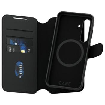 CARE by PanzerGlass Feature Tango 2in1 Wallet könyvtok Samsung Galaxy S24 - fekete kép