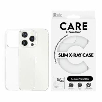 CARE by PanzerGlass Slim X-Ray tok iPhone 15 Pro - átlátszó kép