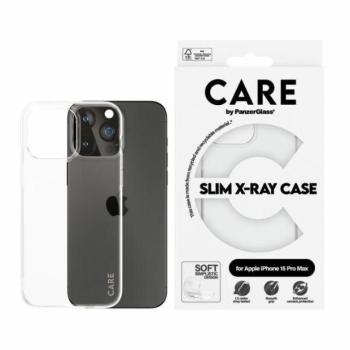 CARE by PanzerGlass Slim X-Ray tok iPhone 15 Pro Max - átlátszó kép