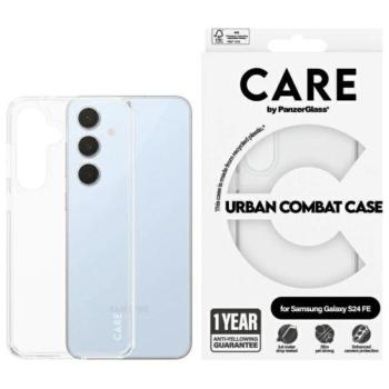CARE by PanzerGlass Urban Combat MagSafe-kompatibilis tok Samsung Galaxy S24 FE - átlátszó kép