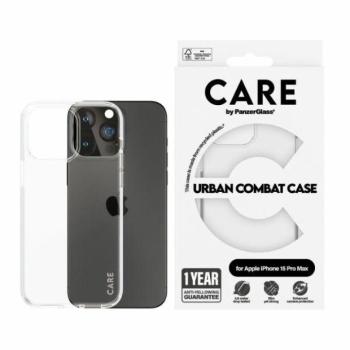 CARE by PanzerGlass Urban Combat tok iPhone 15 Pro Max - átlátszó kép