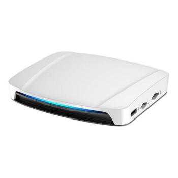 Carlinkit CarPlay Ai Box UHD vezeték nélküli adapter HDMI csatlakozóval, Apple Carplay/Android Auto, fehér kép