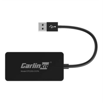 Carlinkit CCPA vezeték nélküli adapter Apple Carplay/Android Auto, fekete kép