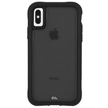 CASE-MATE PROTECTION TRANSLUCENT műanyag telefonvédő (szilikon keret, közepesen ütésálló) FEKETE Apple iPhone XS 5.8, Apple iPhone X 5.8 kép