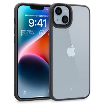 Caseology Skyfall Apple iPhone 14 Plus Matte Black tok, fekete kép