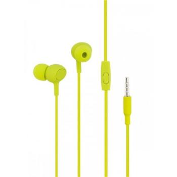 Cellect 3.5 jack sztereó headset, Zöld kép