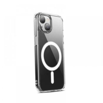 Cellect Apple iPhone 15 mágneses szilikon tok, átlátszó kép