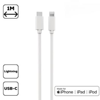 Cellect iPhone USB C to lightning adat, töltőkábel kép