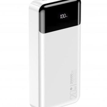 Cellect Power bank PR192 PD20W,20000mAh, Fehér kép