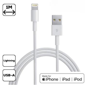 Cellect USB / Lightning töltő- és adatkábel, 1m, fehér kép