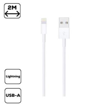 Cellect USB / Lightning töltő- és adatkábel, 2m, fehér kép