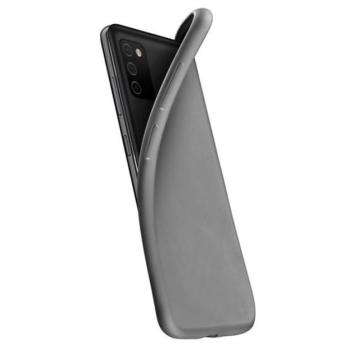 CELLULARLINE CHROMA szilikon telefonvédő (matt, mikrofiber plüss belső) FEKETE Samsung Galaxy A03s (SM-A037F) kép