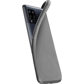 CELLULARLINE CHROMA szilikon telefonvédő (matt, mikrofiber plüss belső) FEKETE Samsung Galaxy A42 5G (SM-A425F) kép
