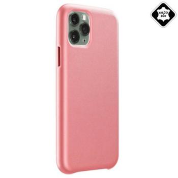 CELLULARLINE ELITE műanyag telefonvédő (mikrofiber belső, valódi bőr hátlap) NARANCS Apple iPhone 11 Pro kép