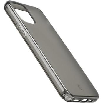 CELLULARLINE műanyag telefonvédő (szilikon keret, közepesen ütésálló, antibakteriális) FEKETE Apple iPhone 12 mini kép