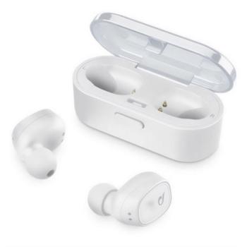 CELLULARLINE SHADOW bluetooth fülhallgató SZTEREO (v5.0, TWS, ultrakönnyű, mikrofon, aktív zajszűrő + töltőtok) FEHÉR CAT S60, Apple iPhone 7 4.7, Apple iPhone 7 Plus 5.5, Evolveo Strongphon kép