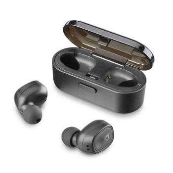 CELLULARLINE SHADOW bluetooth fülhallgató SZTEREO (v5.0, TWS, ultrakönnyű, mikrofon, aktív zajszűrő + töltőtok) FEKETE CAT S60, Apple iPhone 7 4.7, Apple iPhone 7 Plus 5.5, Evolveo Strongphon kép