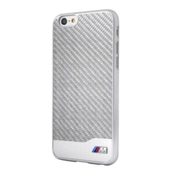 CG MOBILE BMW M műanyag telefonvédő (karbon minta) EZÜST Apple iPhone 6S Plus 5.5, Apple iPhone 6 Plus 5.5 kép