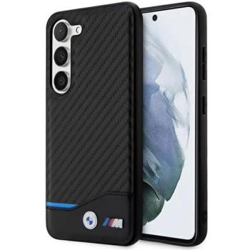 CG MOBILE BMW M műanyag telefonvédő (karbon minta) FEKETE Samsung Galaxy S23 Plus (SM-S916) kép