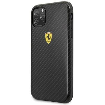 CG MOBILE Ferrari Scuderia műanyag telefonvédő (karbon minta) FEKETE Apple iPhone 11 Pro kép