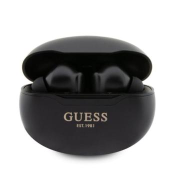 CG MOBILE GUESS METALIC FINISH bluetooth fülhallgató SZTEREO (v5.3, TWS, mikrofon + töltőtok) FEKETE kép