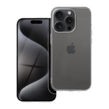 Clear 2mm iPhone 15 Pro tok átlátszó, (kamera védelemmel) kép