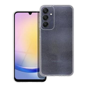 Clear 2mm Samsung Galaxy A25 5G csillámos tok, átlátszó kép