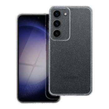 Clear 2mm Samsung Galaxy A55 5G csillámos tok, átlátszó kép