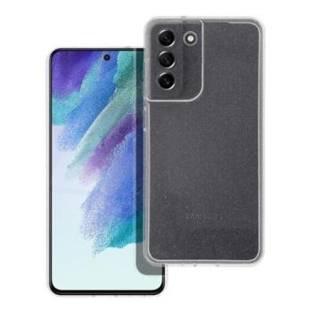 Clear 2mm Samsung Galaxy S21 FE csillámos tok, átlátszó kép
