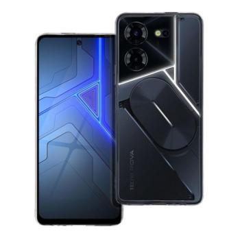 Clear 2mm Tecno Pova 5 Pro szilikon tok kameravédelemmel, átlátszó kép