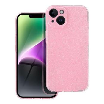 Clear 2mm Xiaomi Redmi 14C csillámos szilikon tok, rózsaszín kép