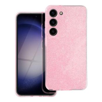 Clear 2mm Xiaomi Redmi Note 15 / Poco M8 5G szilikon tok, csillámos, rózsaszín kép