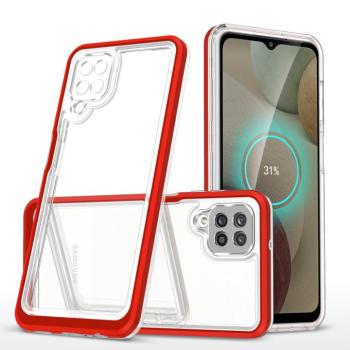 Clear 3az1ben tok Samsung Galaxy A22 4G gél tok borításhoz kép