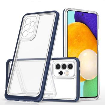 Clear 3az1ben tok Samsung Galaxy A33 5G gél telefontok kék kép
