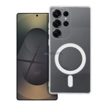 CLEAR Case 2mm MagSafe-kompatibilis tok kameravédelemmel Samsung Galaxy S25 Ultra - átlátszó kép